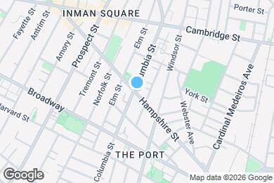 Map image of the property - 117 Hampshire St