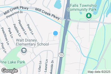 Map image of the property - Creek Village Apartments