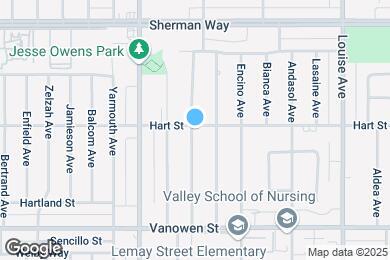 Map image of the property - 6962 Shoshone Ave