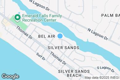 Map image of the property - 8227 S Lagoon Dr