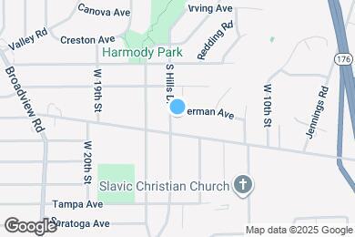 Map image of the property - 4429 S Hills Dr