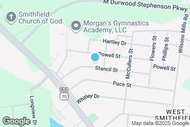 Map image of the property - 302 Stancil St