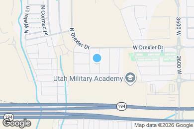 Map image of the property - 2351 N 4060 W