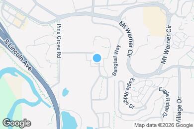 Map image of the property - 2560 Cattle Kate Circle