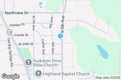 Map image of the property - 2920 N 5th Ave