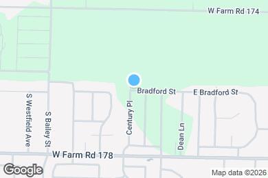 Map image of the property - 418 N Century Ave