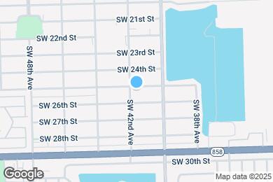 Map image of the property - 4120 SW 25th St