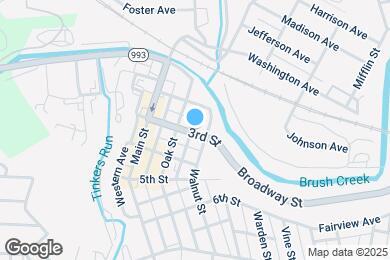 Map image of the property - 317 3rd St