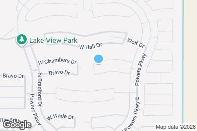 Map image of the property - 40545 W Chambers Dr