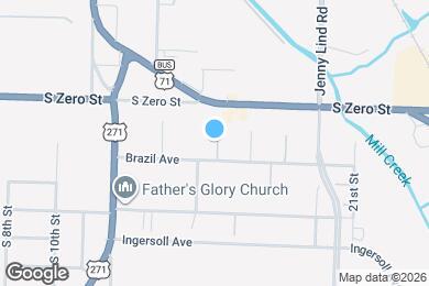 Map image of the property - 1431 Brazil Ave