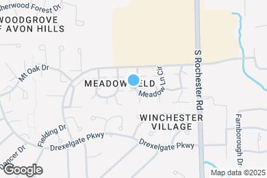 Map image of the property - 235 Meadow Lane Cir