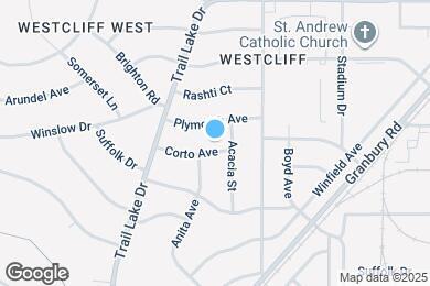 Map image of the property - 3504 Corto Ave