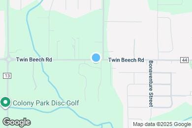 Map image of the property - Flats at East Bay