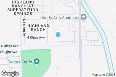 Map image of the property - 445 N Citrus Ln
