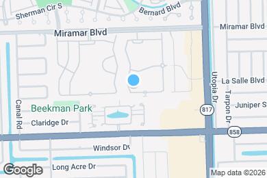 Map image of the property - 8273 SW 29th St