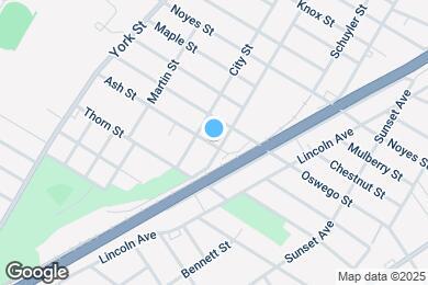 Map image of the property - 1510 Lenox Ave