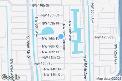 Map image of the property - 5850 NW 16th Pl