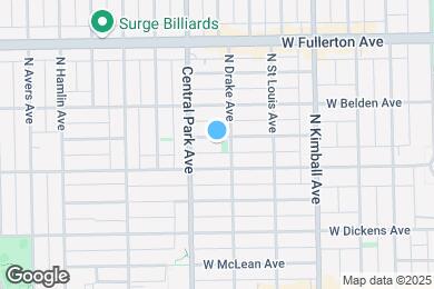 Map image of the property - 3555 W Lyndale St