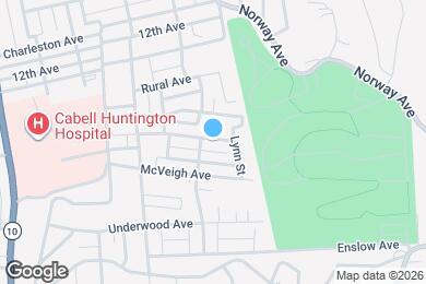 Map image of the property - 1869 Marshall Ave