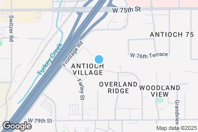 Map image of the property - 9531 W 77th Terrace