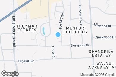 Map image of the property - 7390 Fox Mill Rd