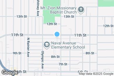 Map image of the property - 2109 11th St