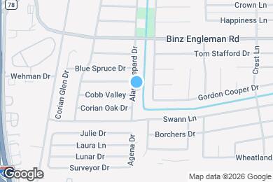 Map image of the property - 2707 Alan Shepard Dr