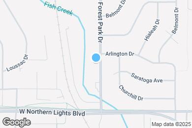 Map image of the property - 2536 Forest Park Dr