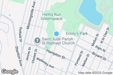 Map image of the property - 1161 King Ave