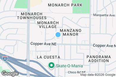 Map image of the property - 628 Marquis Ct NE