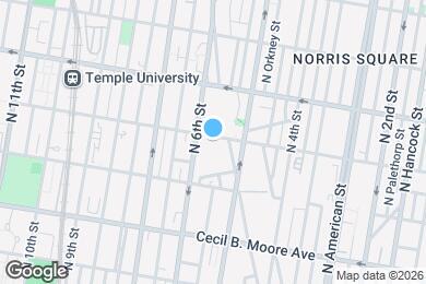 Map image of the property - 522 W Berks St
