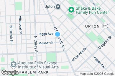 Map image of the property - 1005 N Arlington Ave