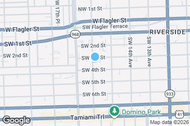 Map image of the property - 321 SW 16th Ave