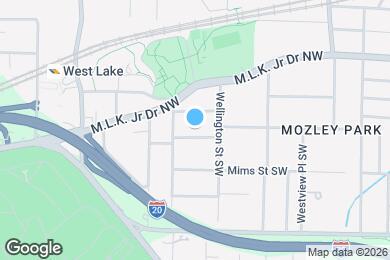 Map image of the property - 1585 Archer St SW