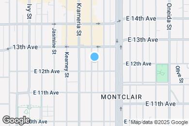 Map image of the property - 1230 Leyden St