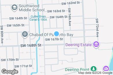 Map image of the property - 7505 SW 167th St
