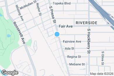 Map image of the property - 4115 S Presa-2