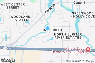 Map image of the property - 208 Sims Creek Dr