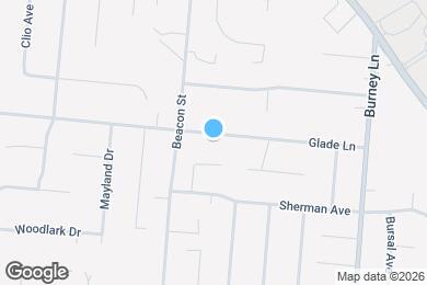 Map image of the property - 6421 Glade Ave