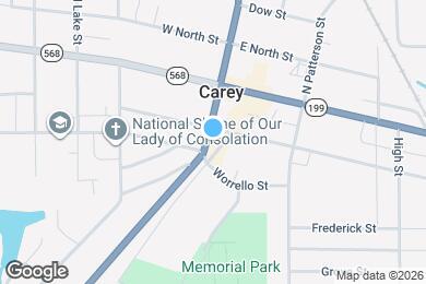 Map image of the property - 207 S Vance St