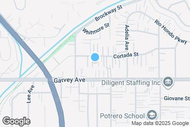 Map image of the property - 9548 Cortada St