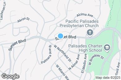 Map image of the property - 16144 W Sunset Blvd