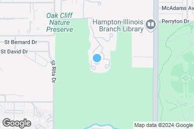 Map image of the property - The Oaks at Hampton