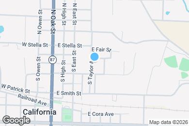 Map image of the property - 200 S Taylor Ave
