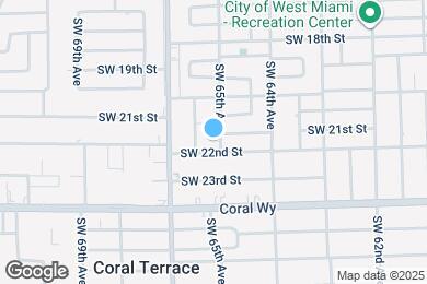 Map image of the property - 2150 SW 65th Ave