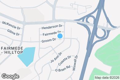 Map image of the property - 3160 Groom Dr