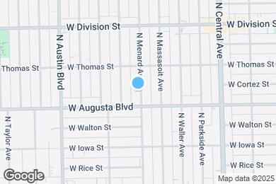 Map image of the property - 1022 N Menard Ave