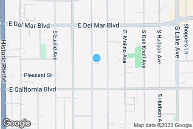 Map image of the property - 478 S Oakland Ave