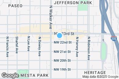 Map image of the property - 417 NW 22nd St