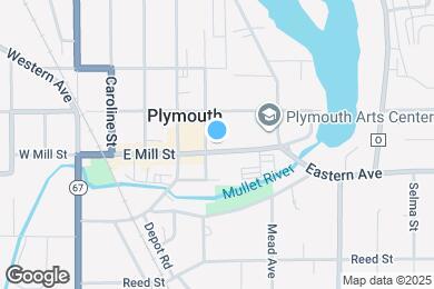 Map image of the property - 410 E Mill St